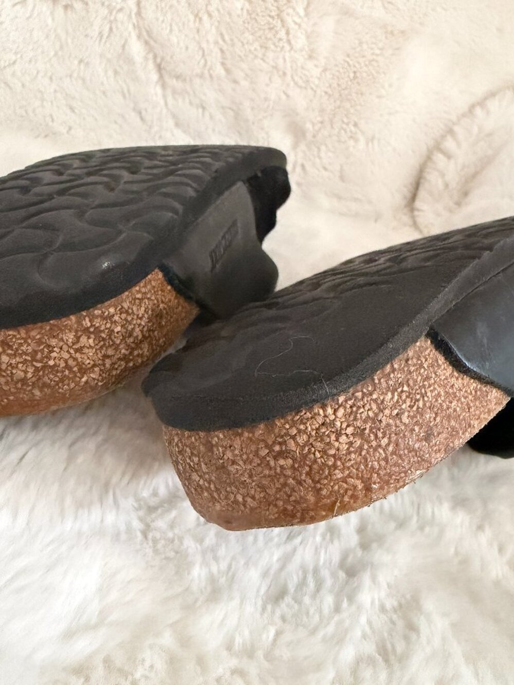 Birkenstock Arizona Women's Split Black Leather & Suede Sandal Size: 39 - Picture 15 of 15